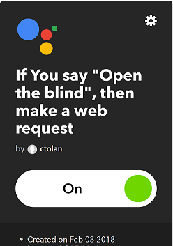 IFTTT applet image