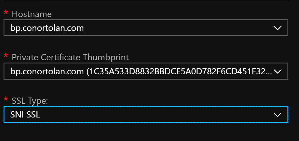 SSL Cert Convert to .pfx image